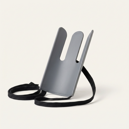 SOCKENHELD 2-in-1 Premium Sock Aid with Hanging Pocket – Grey