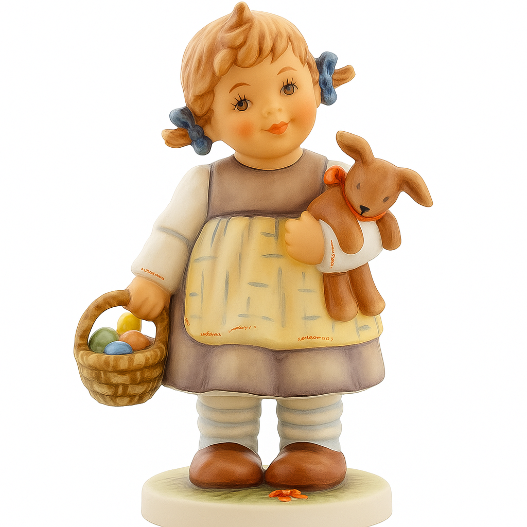 M.I. Hummel Busy Rabbit Figurine – Handcrafted Easter Collectible