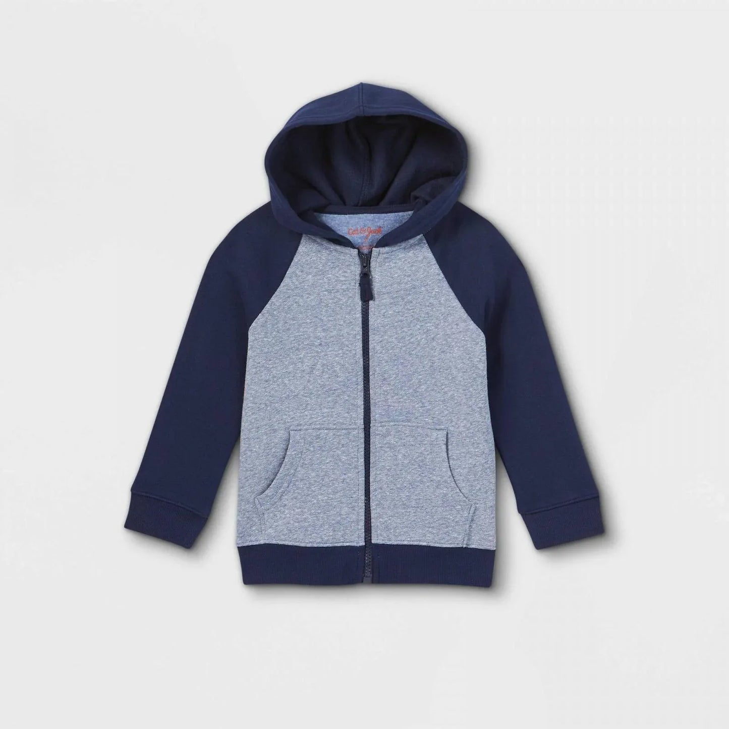 Cat & Jack Toddler Boys Fleece Zip-Up Hoodie – Navy - Gomix Brands Outlet