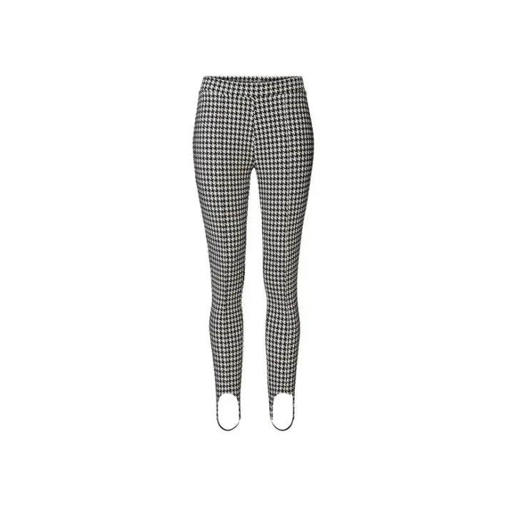 Esmara Women's Striped Leggings LYCRA Black White XS