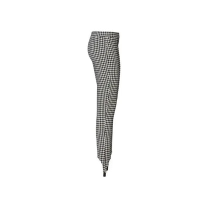 Esmara Women's Striped Leggings LYCRA Black White XS