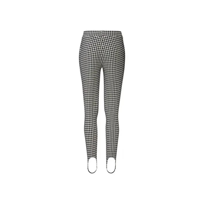 Esmara Women's Striped Leggings LYCRA Black White XS