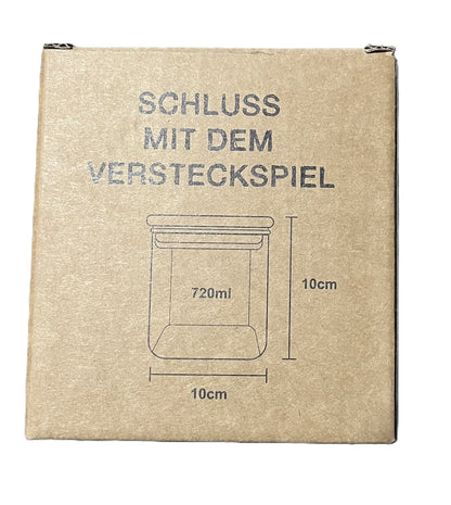 720ml Premium Borosilicate Glass Food Storage Jars with Airtight Bamboo Lids