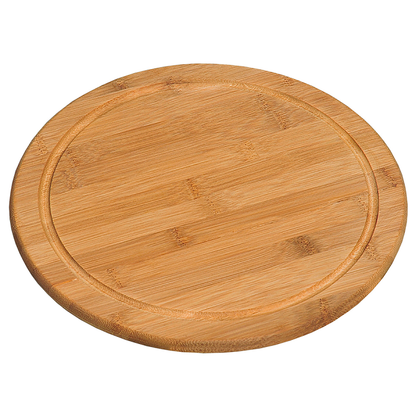 Kesper Meat Plate FSC Certified Bamboo Set of 4 25cm