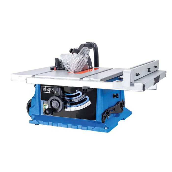 Scheppach HS105 Professional Table Saw 2000W, 75mm Cut Depth, Two Blades