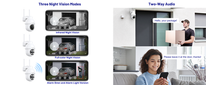 GALAYOU Y4 2K Wireless Outdoor Security Camera