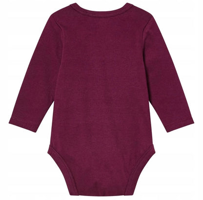 Lupilu Baby Bodysuit Set 5-Pack Long Sleeve Cotton 62/68