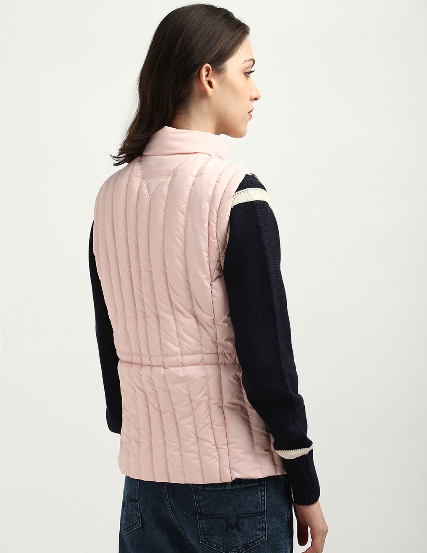 Tommy Hilfiger Women's Sustainable Hooded Quilted Down Vest, Whimsy Pink