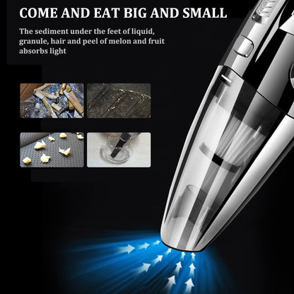 Powerful Cordless Car Vacuum Cleaner: Dry & Wet, Portable Handheld Auto Cleaner