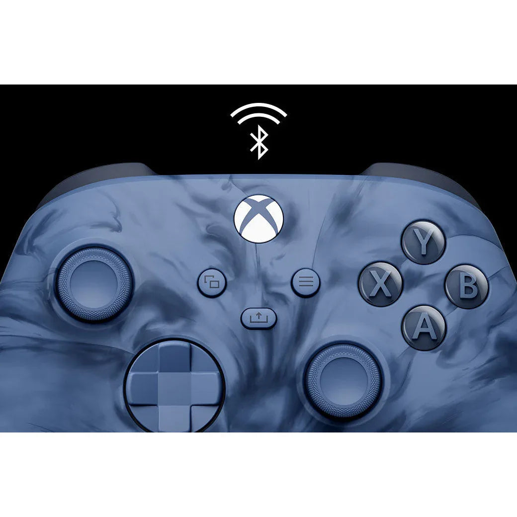 Xbox Wireless Controller Stormcloud Vapor Special Edition Blue Swirl Design - Gomix Brands Outlet