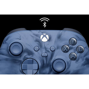 Xbox Wireless Controller Stormcloud Vapor Special Edition Blue Swirl Design - Gomix Brands Outlet