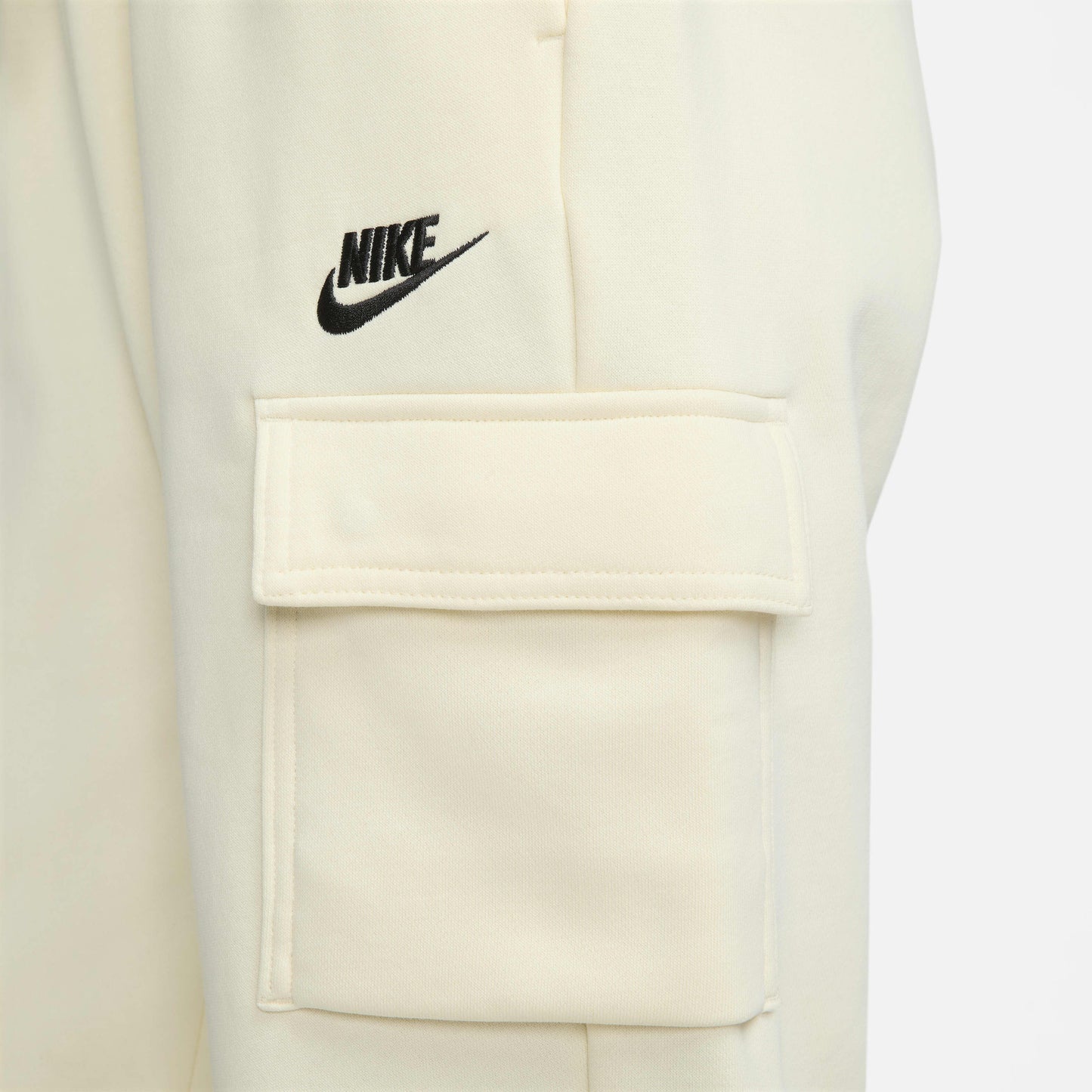 Nike Women's Mid-Rise Oversized Cargo Tracksuit Bottoms - Club Fleece Comfort