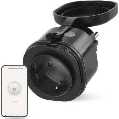 GoSmart Zigbee IP44 Outdoor Smart Plug with Timer and Energy Monitor