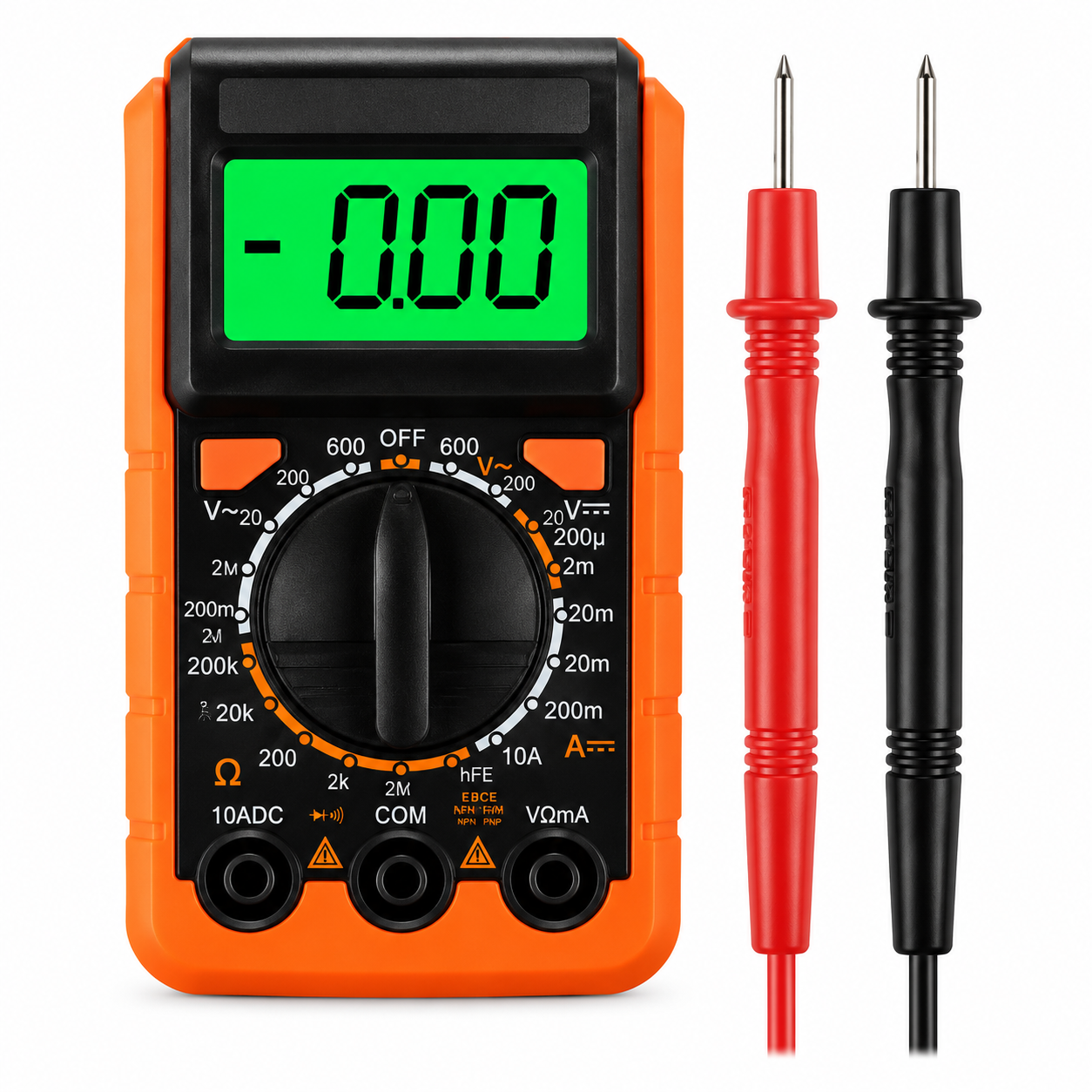 Mimajor Digital Multimeter with Test Leads
