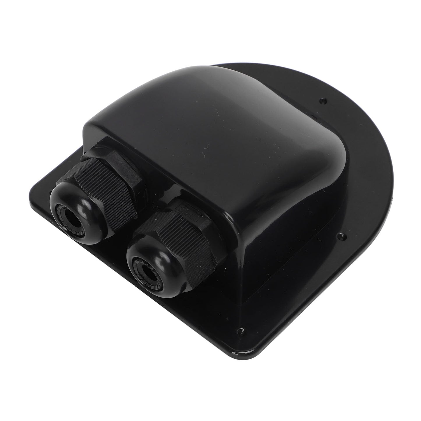 Heavy-Duty Double-Entry Solar Cable Gland Plate for Roofs