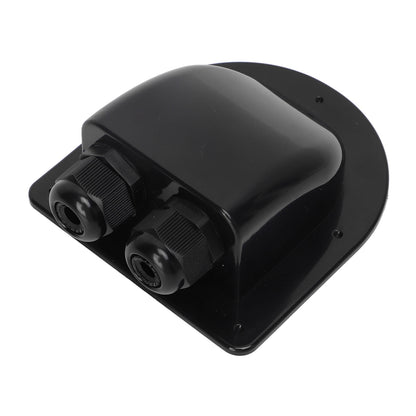 Heavy-Duty Double-Entry Solar Cable Gland Plate for Roofs