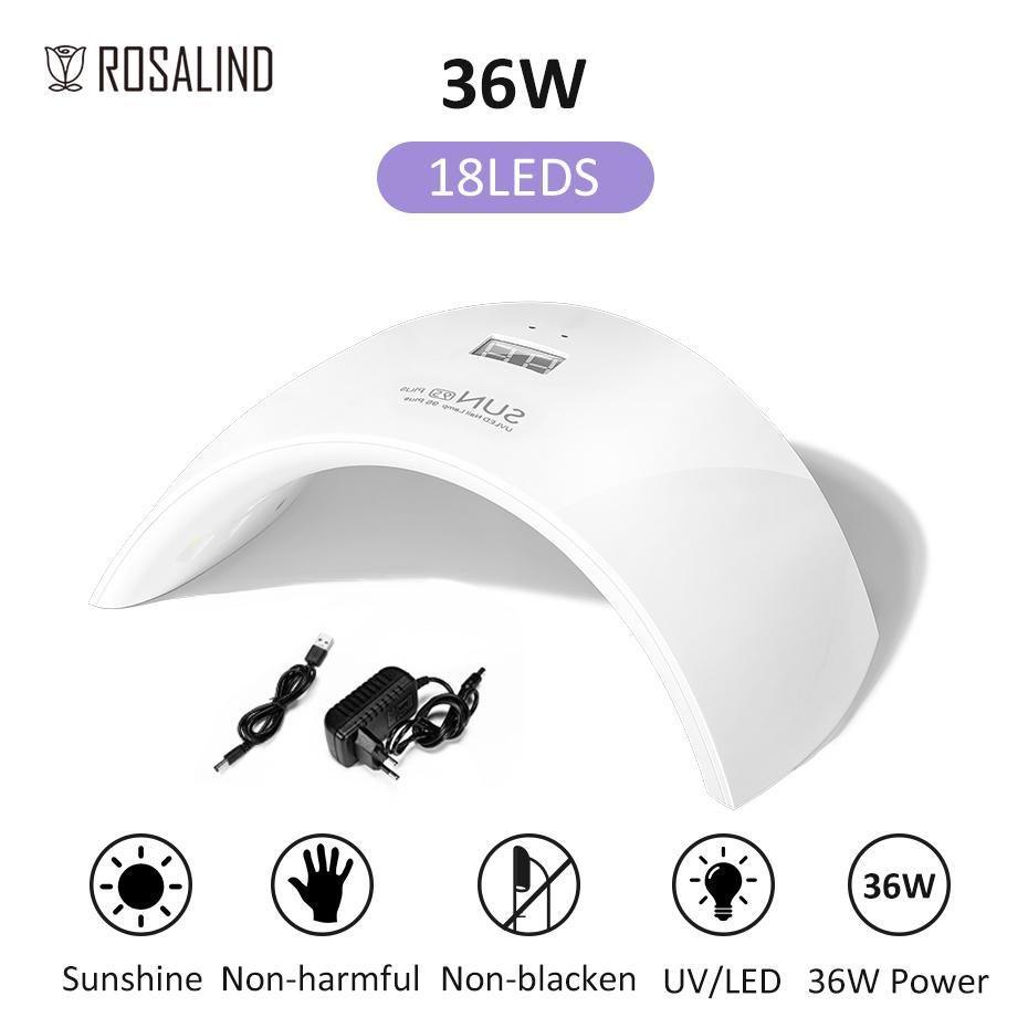 ROSALIND Professional All-in-One Manicure Set with LED/UV Lamp