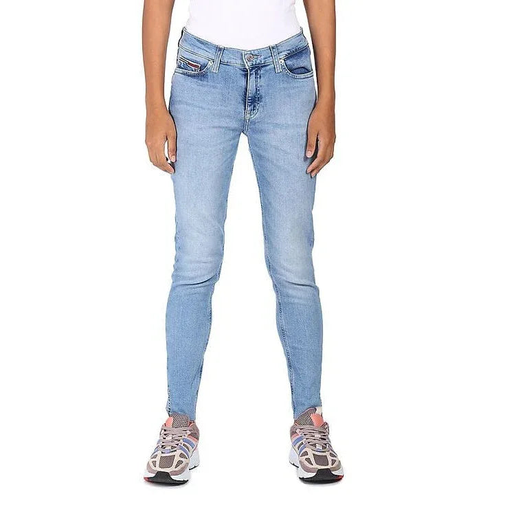 Tommy Hilfiger men's Light Blue Mid-Rise Skinny Ankle-Length Stretch Jeans - Gomix Brands Outlet