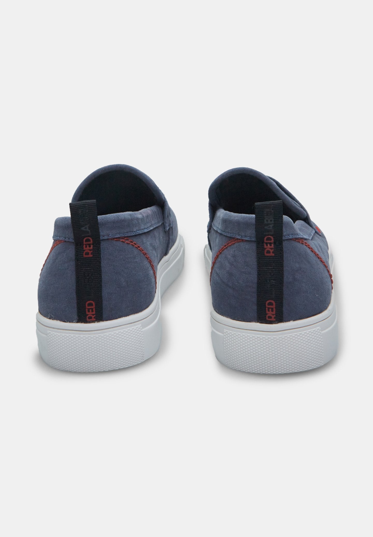 Bata Men's Classic Blue Canvas Slip-On Shoes - Comfortable, Easy Wear Loafers