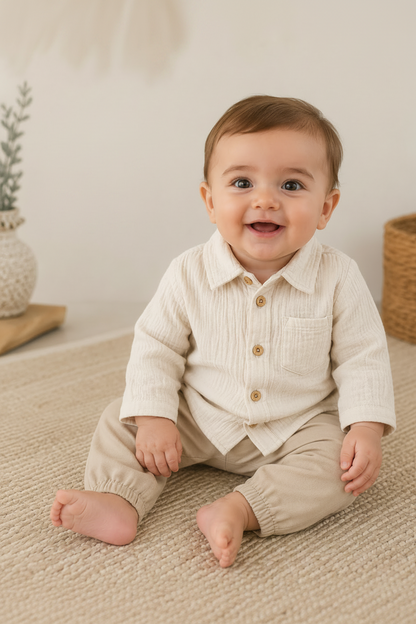 Lupilu Baby Muslin Shirt – Soft & Breathable Cotton