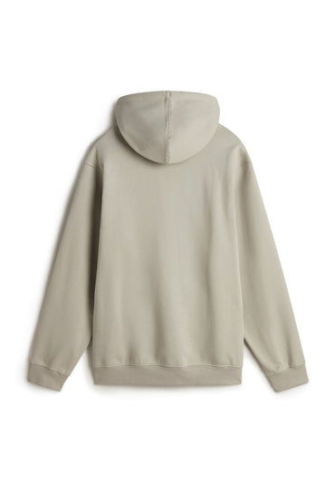 Vans Men's Metal Arch Hoodie, London Fog Beige, Embroidered Cotton