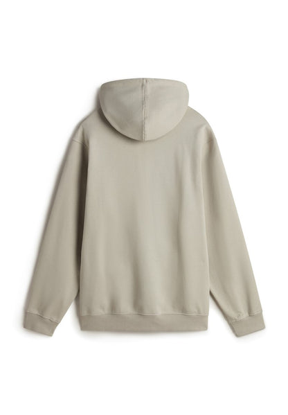 Vans Men's Metal Arch Hoodie, London Fog Beige, Embroidered Cotton
