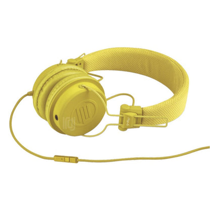 Reloop RHP-6 Yellow DJ Headphones with Foldable Design