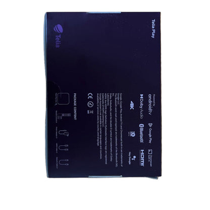 Telia Play Unopened TV Streaming Box DV8919X for Smart Home Entertainment