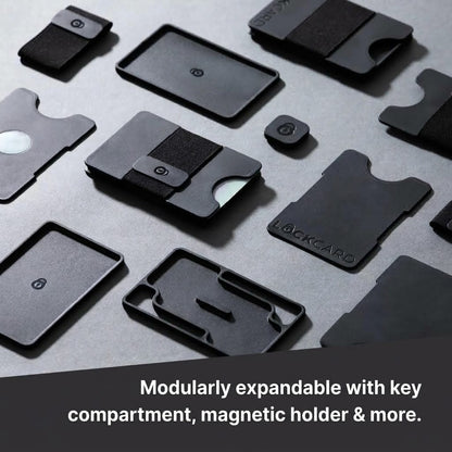 Lockcard Slim Wallet 4-Piece Bundle