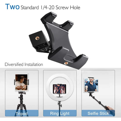 Cenawin Universal Tablet Tripod Adapter for 4.7‑12.9‑Inch Devices