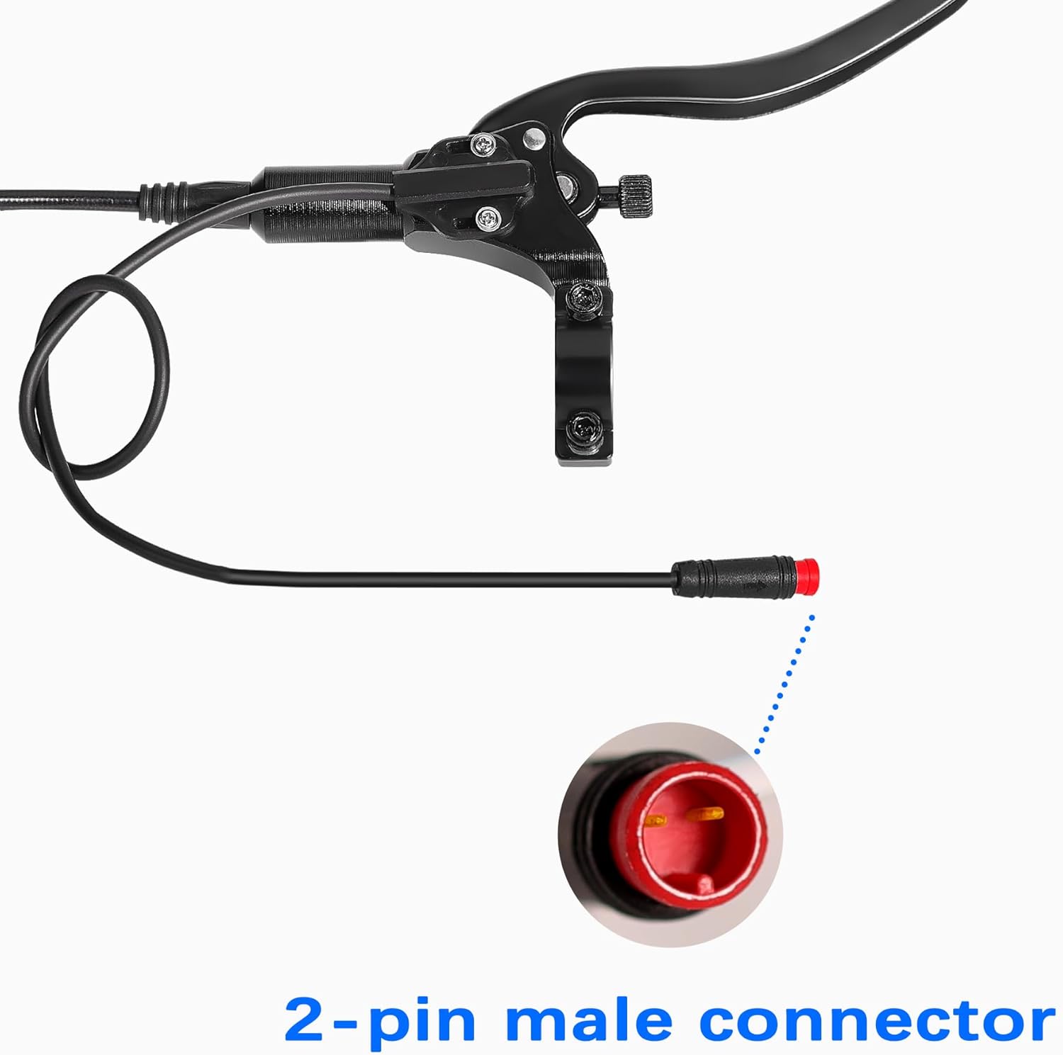 LD-200 2-Pistons Hydraulic Disc Brake Set for E‑Bike Front Left Side