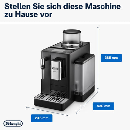 De'Longhi Rivelia Fully Automatic Espresso Machine 1.4L Black