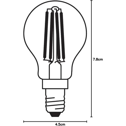 OSRAM Classic LED E14 Warm White 4W Pack of 5 - Gomix Brands Outlet