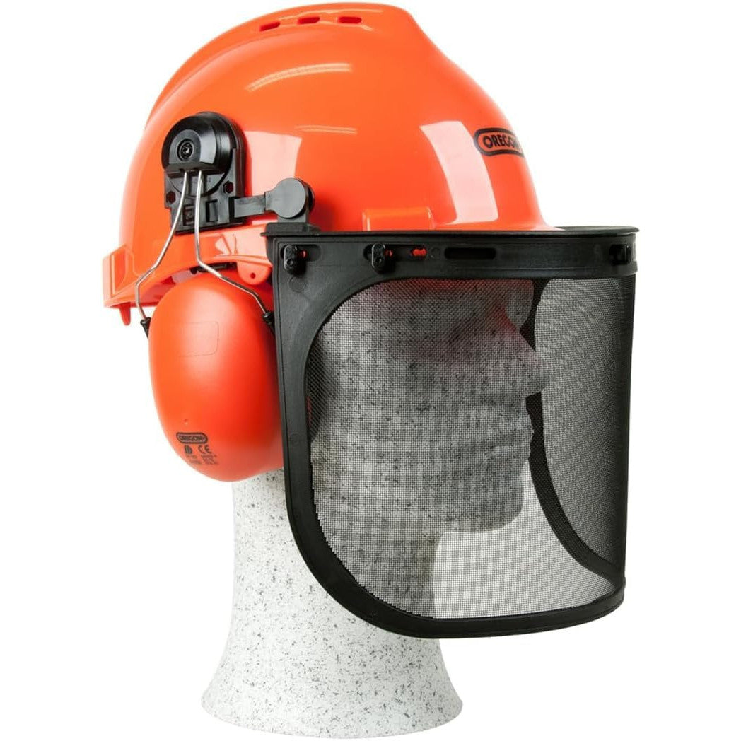 Oregon Yukon Chainsaw Helmet with Adjustable Visor and Ear Protection