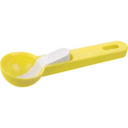 Fackelmann Two-Tone Plastic Ice Cream Scoop 19cm – Assorted Colours