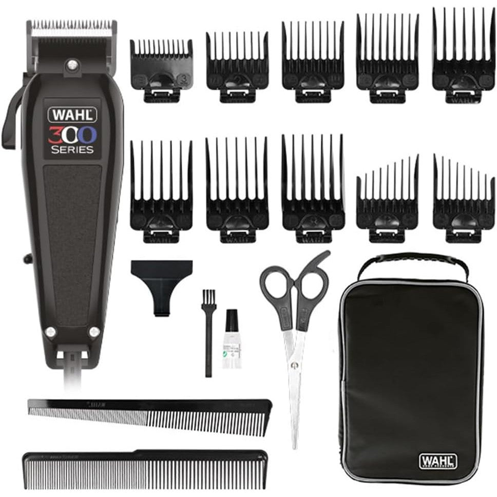 Wahl Home Pro 300 Corded Hair Clipper with Adjustable Guards