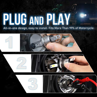 OPL5 MT-V5-H4 Motorcycle LED Headlight Bulb 35W