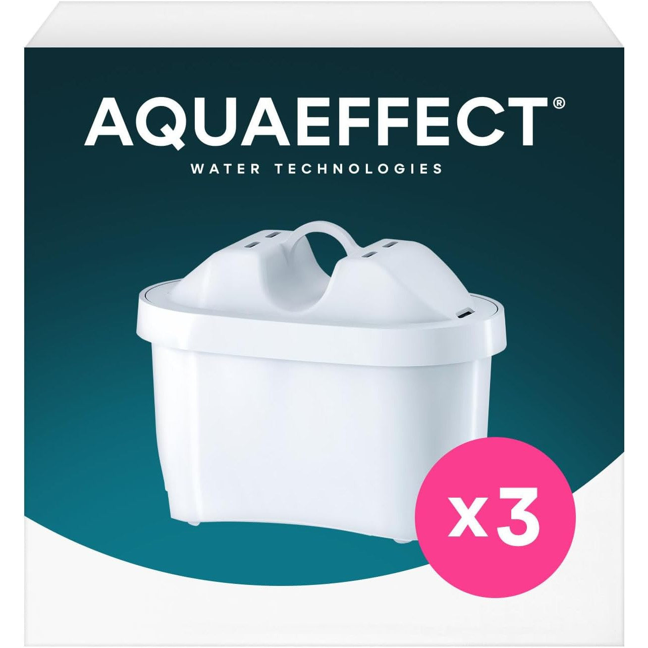 AQUAEFFECT MAX+ Water Filter Cartridges 6-Pack for Pure, Refreshing Water