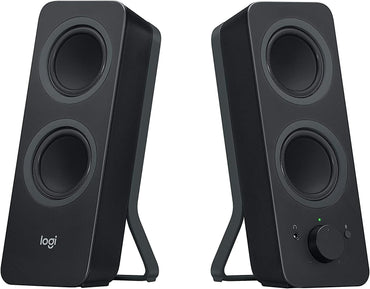 Logitech Z207 Black Stereo Bluetooth Speakers with Easy‑Switch