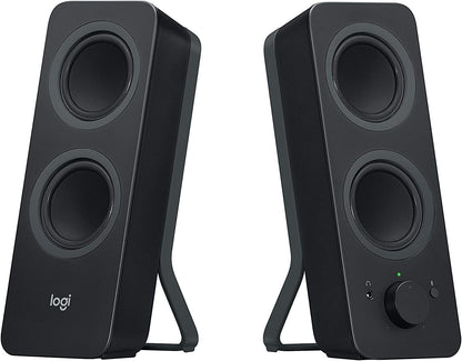 Logitech Z207 Black Stereo Bluetooth Speakers with Easy‑Switch
