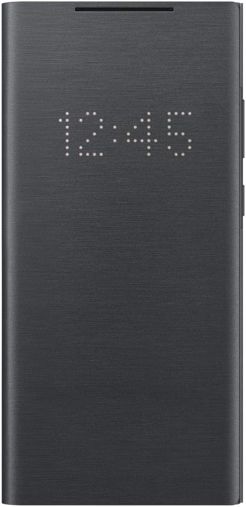 Samsung Galaxy Note 20 LED View Cover: Smart Black Protection Case