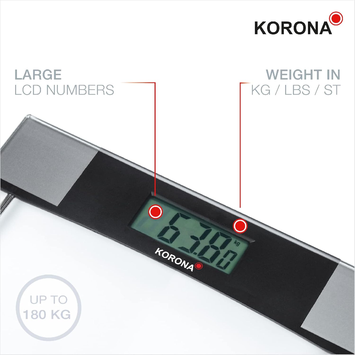 Korona 74551 SVENJA Digital Bathroom Scales
