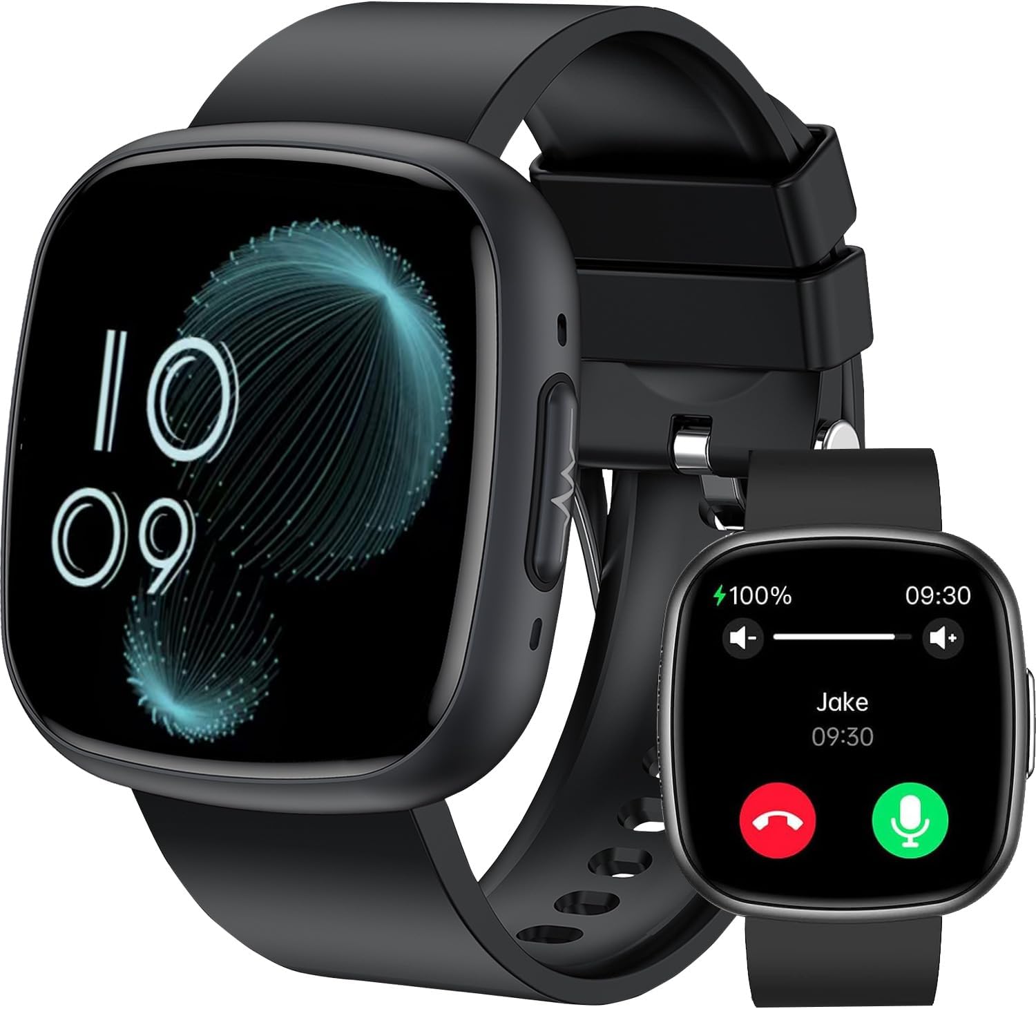 Waterproof 1.72" HD Smartwatch with 100+ Fitness and Health Tracking