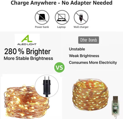 ALED LIGHT AL503003 32m LED String Lights 320 LEDs Copper Wire