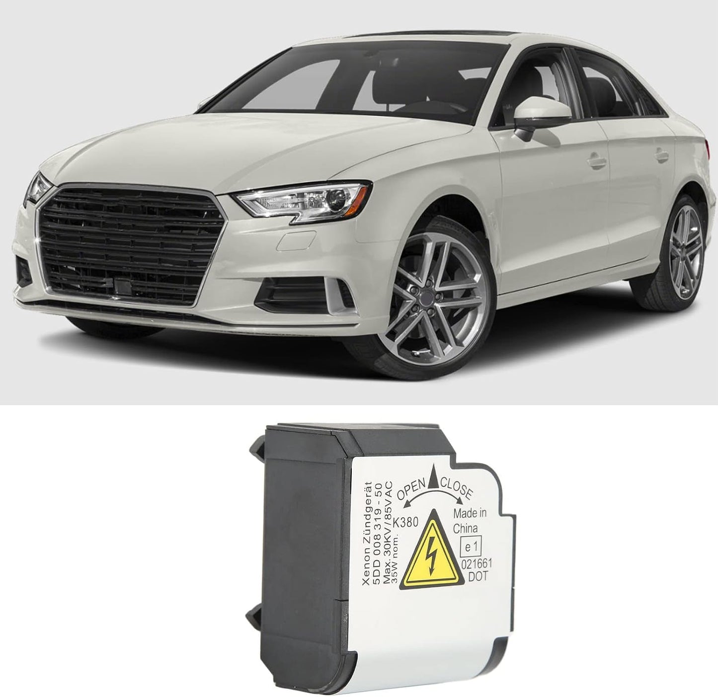 Dpofirs Xenon Ballast Headlight Igniter Control for CLS-Class E-Class ML-Class GL-Class R-Class, OEM 5DD008319-50, Direct Replacement