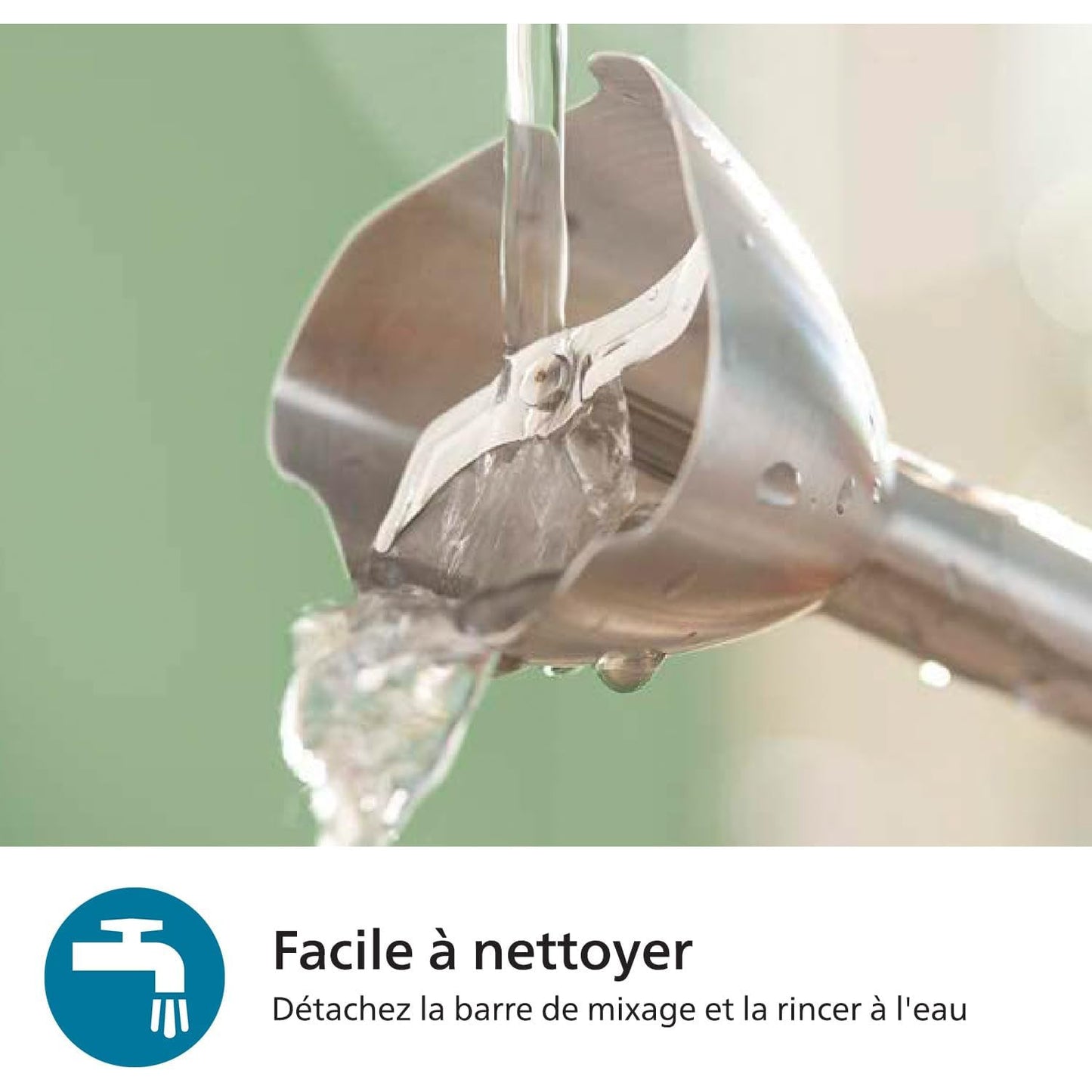 Philips Series 5000 Hand Blender: Powerful 1200W ProMix Technology for Effortless Kitchen Blending