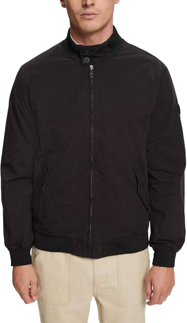 ESPRIT Men's Lightweight Casual Zip-Front Jacket in Classic Colors