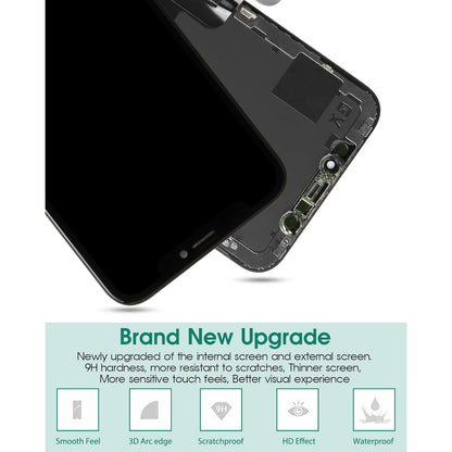 iPhone X GX New OLED Black Display Screen Replacement Kit