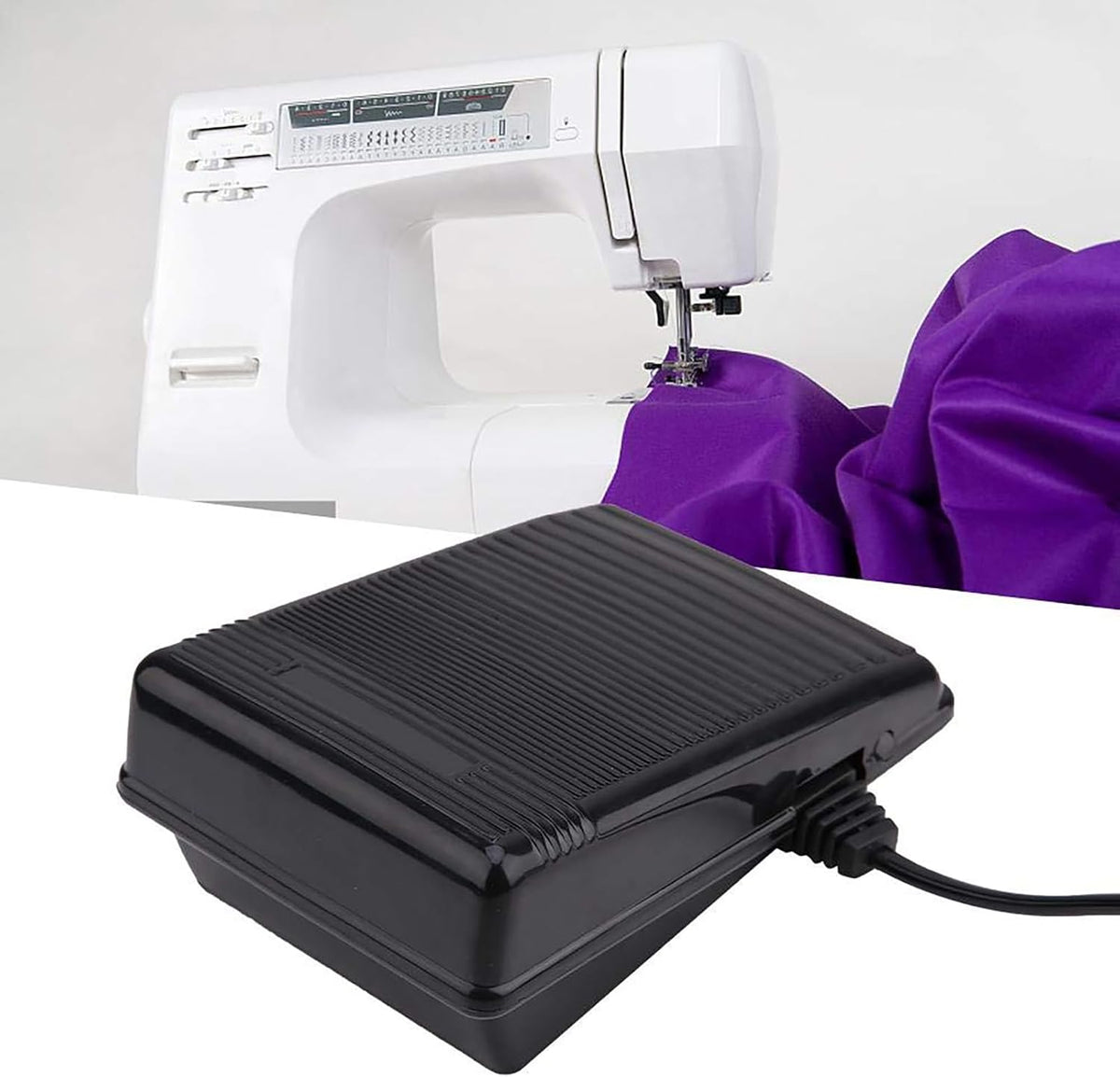 DeJivsin Sewing Machine Foot Pedal for Singer 200-240V