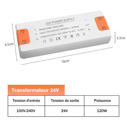 ZAKVOP 24V LED Driver Power Supply Transformer